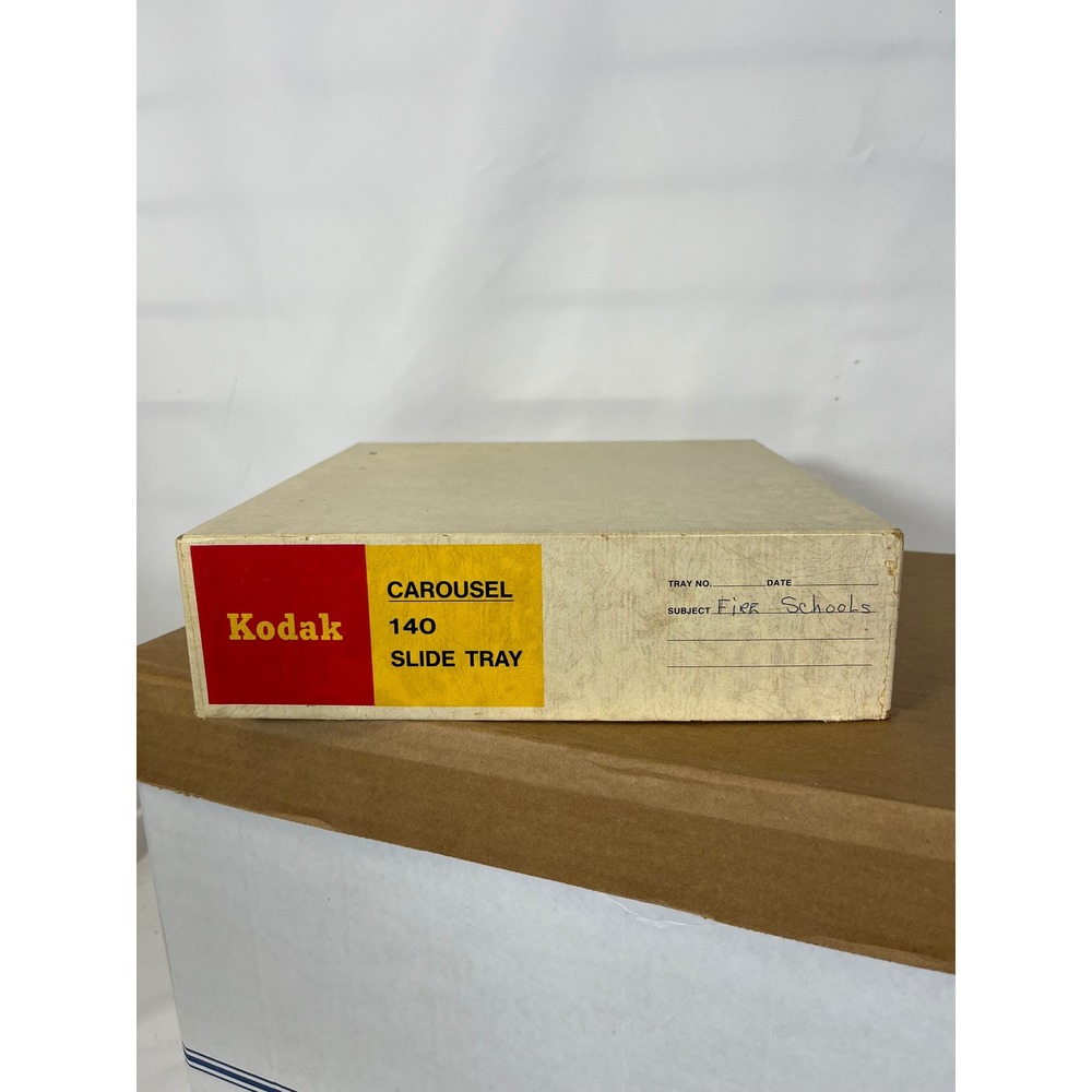 Kodak Carousel 140 Slide Tray for 35mm Projector with Original Box Vintage